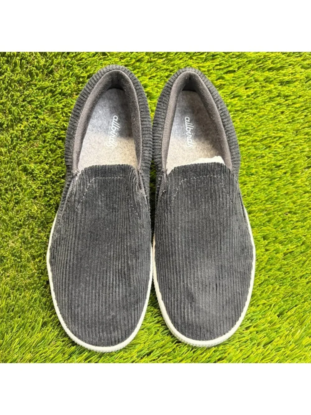 Allbirds Lounger Lift Womens Size 7.5 Black White Casual Slip On Shoes Sneakers